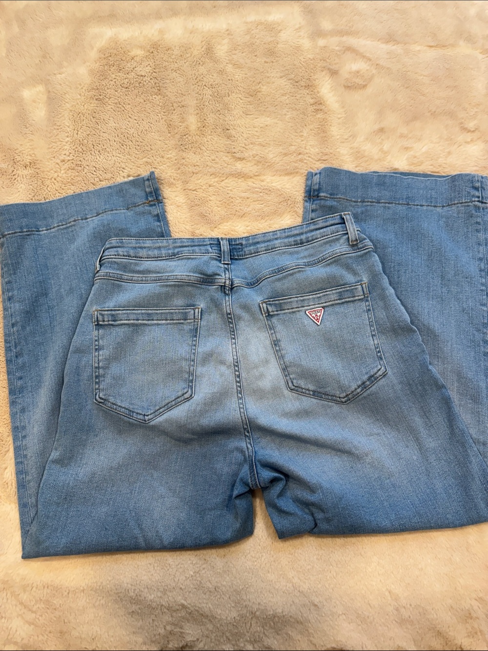 Guess Wide Leg Women's Jeans in Light Blue - Picture 5 of 6